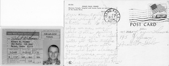 Bob DL & Postcard