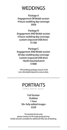 Pricing new 2018