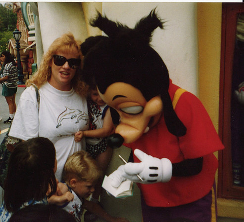 Danise Travis Brady at Disneyland
