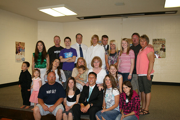 Fam @ Calebs farewell