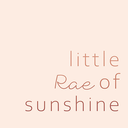 Rae of sunshine 12x12