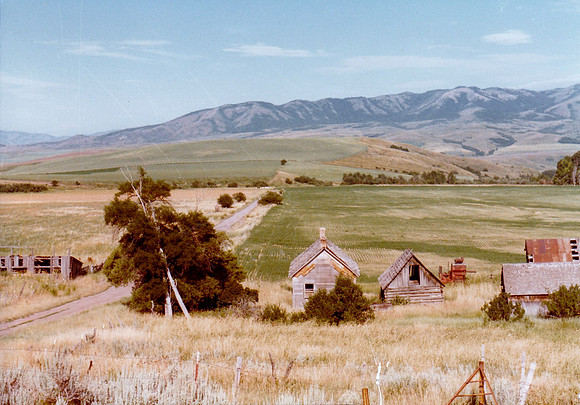 Gk's Mom Vera Gleed homestead New Canyon