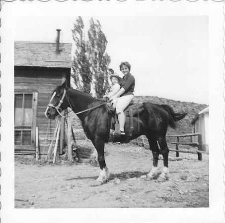 Gk horse & Dad