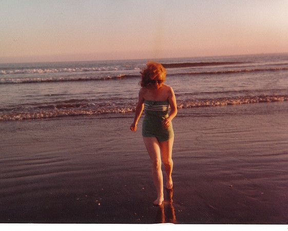 Gk in Calif beach & sand